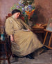 Il pittore addormentato - Henri Loubat — vista dell’opera