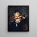 Ritratto di Augustin Loubat - Henri Loubat — quadro incorniciato alla parete