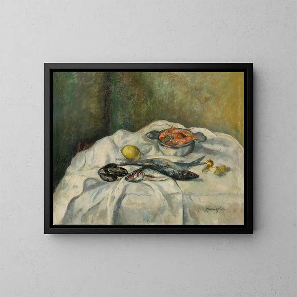 Harengs et crevettes - Henri Manguin — quadro incorniciato alla parete