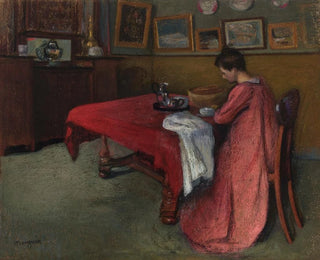 Henri Manguin - La robe de chambre rouge.webp