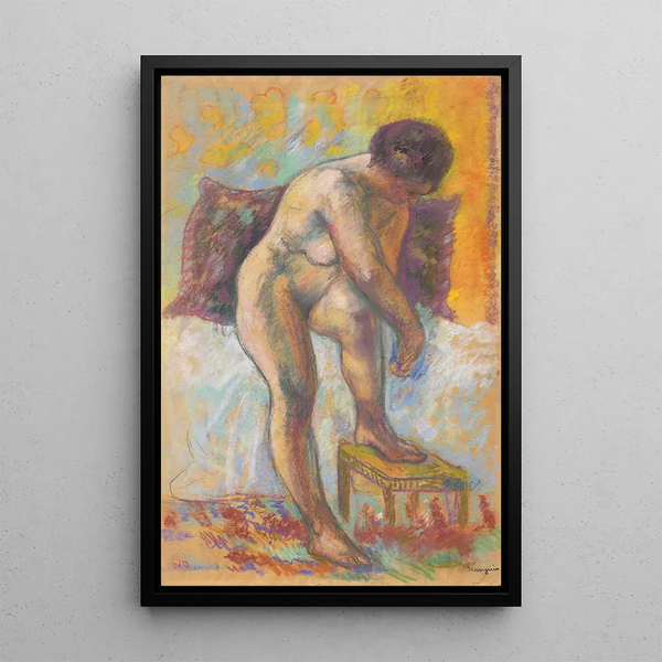 Nu à la toilette - Henri Manguin — quadro incorniciato alla parete