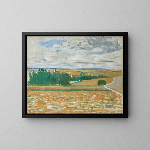 Paesaggio della Beauce - Henri Manguin — quadro incorniciato alla parete