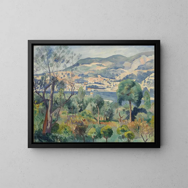 Rade de Villefranche - Henri Manguin — quadro incorniciato alla parete