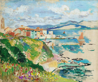 Vista sulla Ponche, Saint-Tropez - Henri Manguin — vista dell’opera