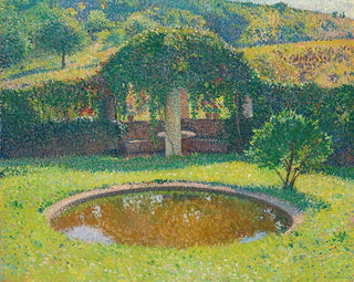 Bassin e pergolato sud-ovest del parco di Marquayrol - Henri Martin — vista dell’opera