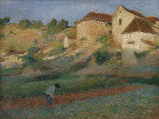 Binage in un giardino a Labastide-du-Vert - Henri Martin — vista dell’opera