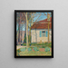 Angolo di una casa - Henri Martin — quadro incorniciato alla parete