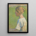 Jeune femme de profil - Henri Martin — quadro incorniciato alla parete