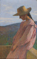 Jeune fille assise - Henri Martin — vista dell’opera