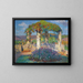 La pergola nell'angolo nord-ovest del parco di Marquayrol - Henri Martin — quadro incorniciato alla parete