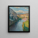 La Vallée du Lot près de Saint-Cirq-Lapopie - Henri Martin — quadro incorniciato alla parete