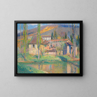 Labastide du Vert - Henri Martin — quadro incorniciato alla parete