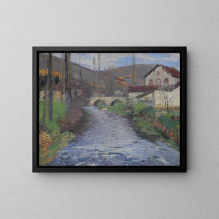 Henri Martin - Lcole et le pont sur le vert  LabastideduVert.webp