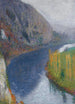 Le Lot au pied des falaises de Saint-Cirq-Lapopie - Henri Martin — vista dell’opera
