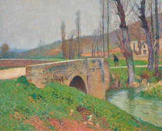 Henri Martin - Le pont temps gris.webp