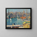 Le Vieux-Port de Marseille - Henri Martin — quadro incorniciato alla parete