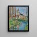 Chiesa di Labastide-du-Vert - Henri Martin — quadro incorniciato alla parete