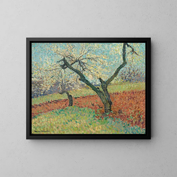 Il Vecchio Prugno - Henri Martin — quadro incorniciato alla parete
