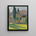 L'église de Labastide-du-Vert - Henri Martin — quadro incorniciato alla parete
