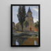 L'église di Labastide-du-Vert un matin d'été - Henri Martin — quadro incorniciato alla parete