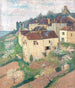 Maisons à Saint - Cirq - Lapopie - Henri Martin — vista dell’opera