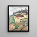 Maisons à Saint - Cirq - Lapopie - Henri Martin — quadro incorniciato alla parete