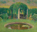 Piccolo bacino vicino alla pergola sud di Marquayrol, giardino dell'artista - Henri Martin — vista dell’opera