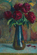 Pivoines rouges dans un vase Dalpayrat - Henri Martin — vista dell’opera