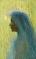 Profil au voile - Henri Martin — vista dell’opera