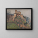 Saint-Cirq-Lapopie - Henri Martin — quadro incorniciato alla parete