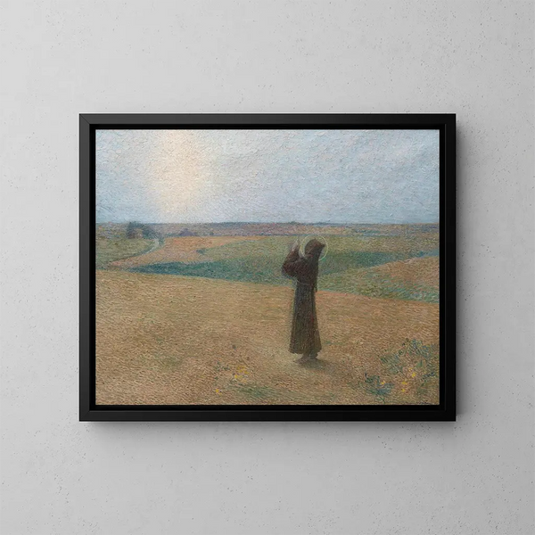 San Francesco d'Assisi - Henri Martin — quadro incorniciato alla parete