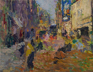 Henri Martin - Scne de rue.webp