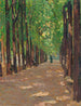 Una passeggiata nel Parco del Castello di Versailles - Henri Martin — vista dell’opera