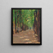 Una passeggiata nel Parco del Castello di Versailles - Henri Martin — quadro incorniciato alla parete