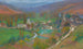 Vista generale di Labastide-du-Vert dalla sommità del parco di Marquayrol - Henri Martin — vista dell’opera