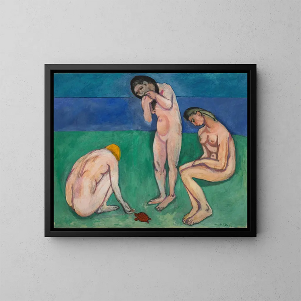 Bagni con una tartaruga - Henri Matisse — quadro incorniciato alla parete