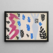 Il lanciatore di coltelli - Henri Matisse — quadro incorniciato alla parete