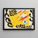 Il incubo dell'elefante bianco - Henri Matisse — quadro incorniciato alla parete