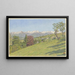 Barberaz - Henri Rivière — quadro incorniciato alla parete