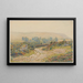 Brume e rosa Landes de Pors Lonnec Morgat - Henri Rivière — quadro incorniciato alla parete