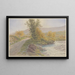 Buis-les-Baronnies, Bordi del Menon - Henri Rivière — quadro incorniciato alla parete