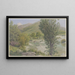 Buis-les-Baronnies confluenza dell'Ouvèze e del Menon - Henri Rivière — quadro incorniciato alla parete