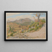 Buis-les-Baronnies - Henri Rivière — quadro incorniciato alla parete