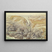 Falesie di Belle-Île-en-Mer - Henri Rivière — quadro incorniciato alla parete