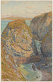 Falaises del Grand Ris Baie de Douarnenez - Henri Rivière — vista dell’opera