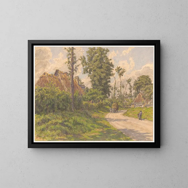 Fresnay le Long - Henri Rivière — quadro incorniciato alla parete