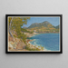 L'anse de l'Arène, Cassis - Henri Rivière — quadro incorniciato alla parete