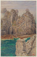 Les tas de pois Camaret - Henri Rivière — vista dell’opera