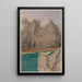 Les tas de pois Camaret - Henri Rivière — quadro incorniciato alla parete