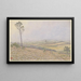 Morgat Landes de Lequiffiniec nella nebbia - Henri Rivière — quadro incorniciato alla parete